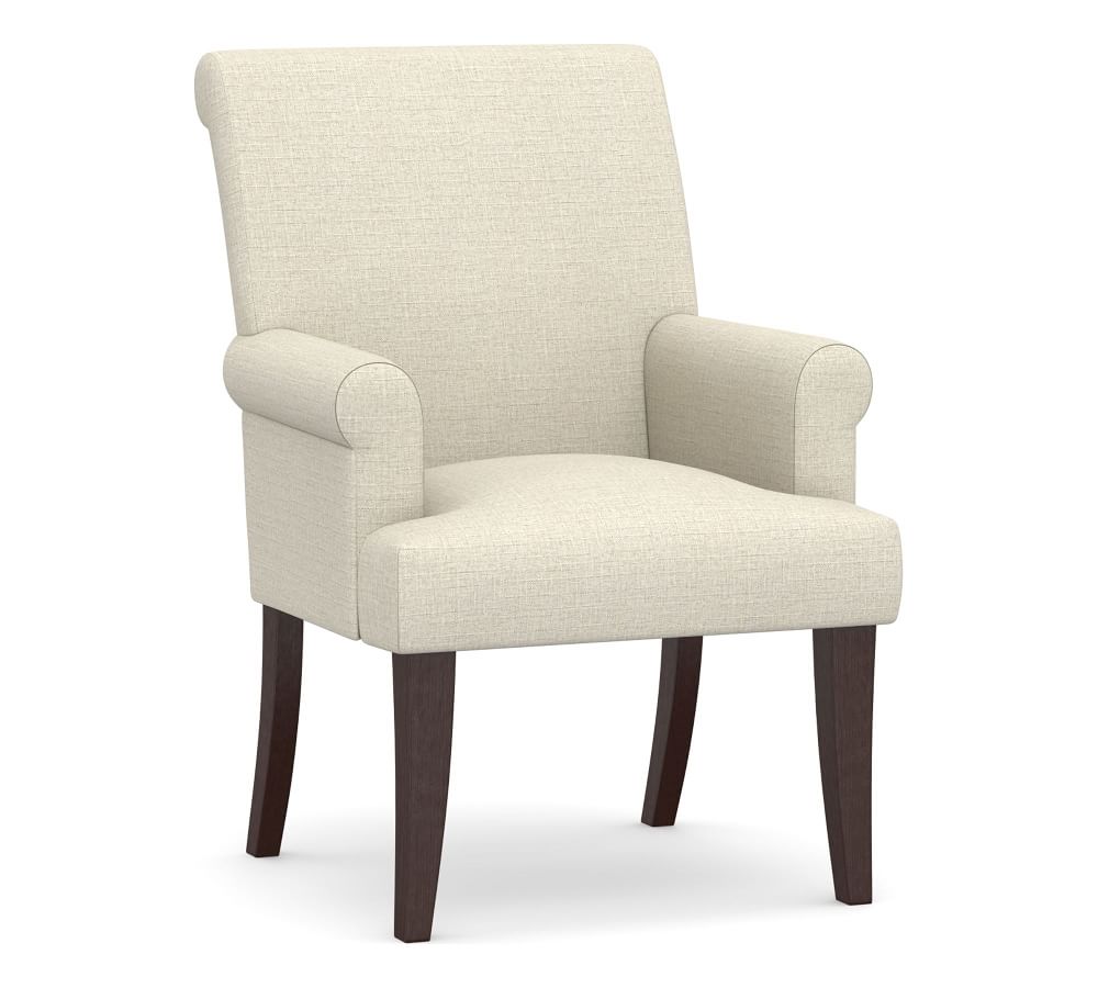 Buy PB Comfort Roll Upholstered Dining Chairs online Pottery