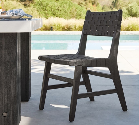 Pottery barn outdoor dining hot sale chairs