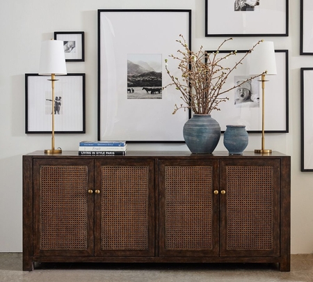 Pottery barn sales buffet table