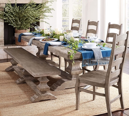 Dining bench pottery barn hotsell