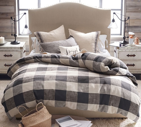 Buy Bryce Buffalo Check Bed online Pottery Barn UAE