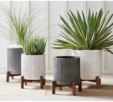 Pottery barn planter pots deals