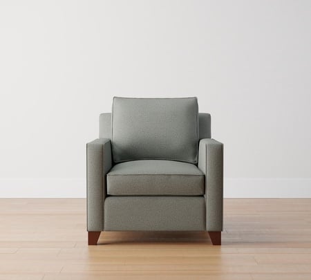 Buy Cameron Square Arm Upholstered Armchair online in UAE