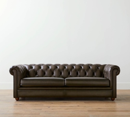 Chesterfield leather deals sofas for sale