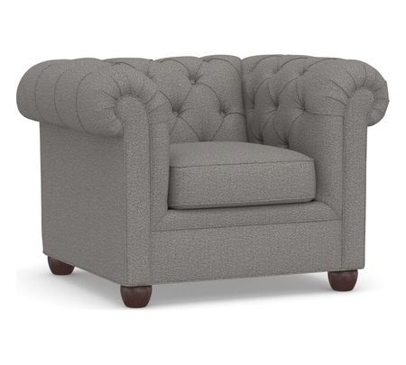 Buy Chesterfield Upholstered Armchair online in UAE Pottery Barn