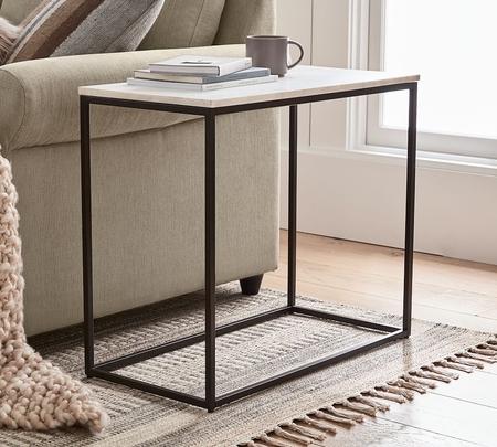 Marble cheap end table