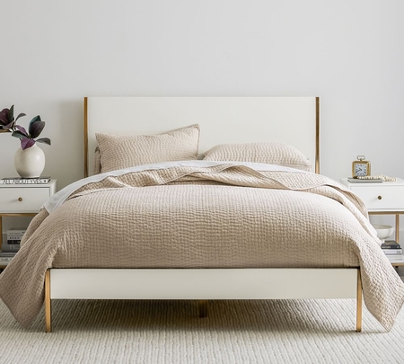 Pottery barn shop queen bed frame
