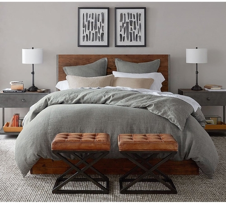 Pottery barn shop king beds
