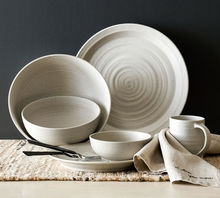 Stone dinnerware hot sale
