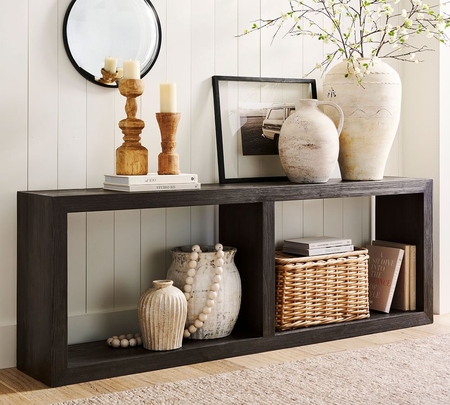 Pottery barn deals sofa table
