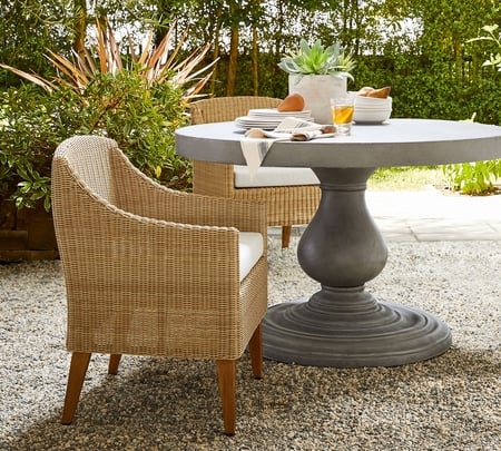 Pottery barn on sale outdoor dining sets