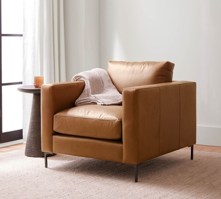 Shop Leather Furniture online in Dubai Abu dhabi Pottery Barn UAE