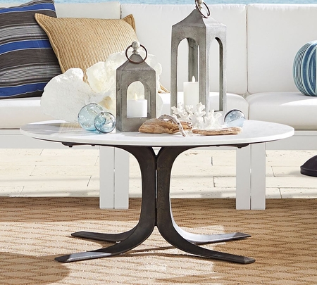 Pottery barn new arrivals outdoor coffee table