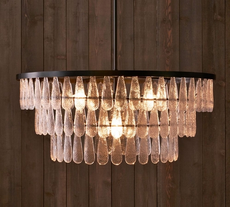 Pottery barn store chandelier