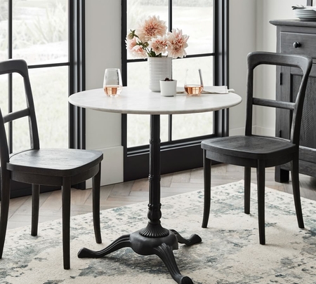 Round cafe table and chairs sale