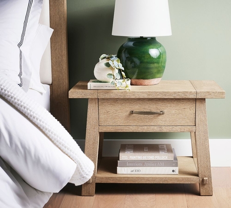 Pottery barn bedside table deals
