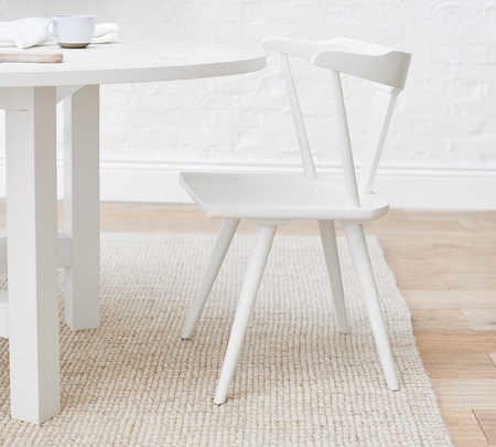 Pottery barn sale upholstered dining chairs